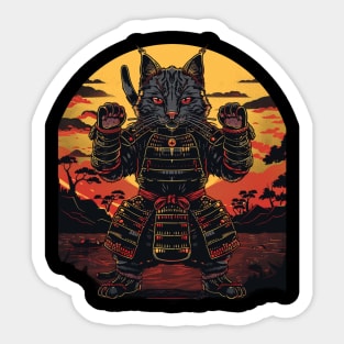 Cat Ninja Adventures Silent Assassin Sticker